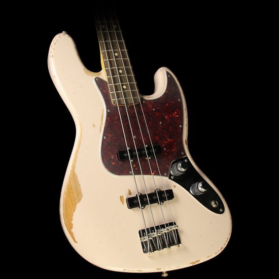 Fender Flea Signture Jazz Bass Roadworn Electric Bass Shell Pink