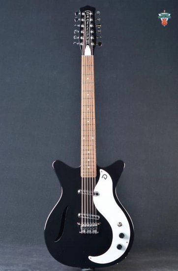 Danelectro Vintage 12-String Black ギター - 輸入ギターなら国内最大 