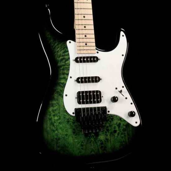 Jackson X Series Signature Adrian Smith SDXQ Transparent Green Burst ギター -  輸入ギターなら国内最大級Guitars Walker（ギターズ　ウォーカー）