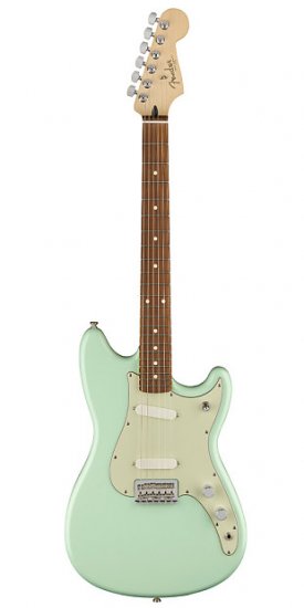 Fender Duo-Sonic Electric Guitar Pau Ferro Fingerboard in Surf