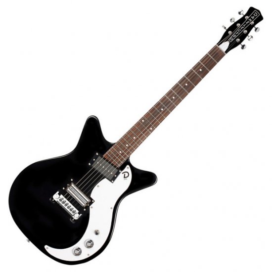 Danelectro '59X Shorthorn Body Electric Guitar Black ギター