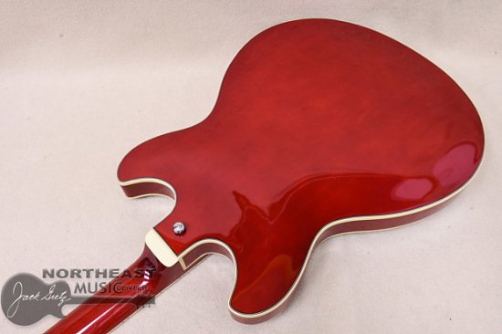 Ibanez Artcore AS73L Left-Handed - Transparent Cherry Red ギター