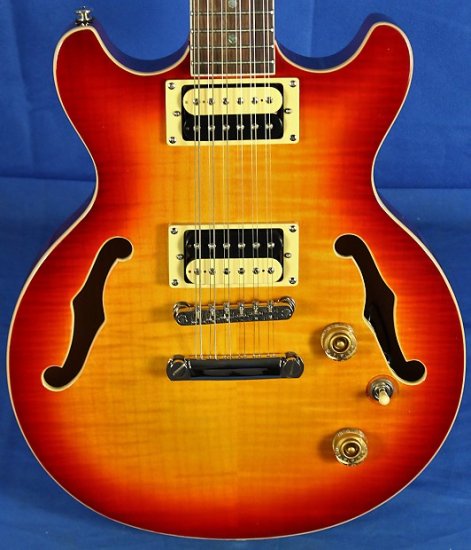 Dean Boca Flame Top Semi-Hollow 12 String Electric Guitar Trans Cherry  Sunburst ギター - 輸入ギターなら国内最大級Guitars Walker（ギターズ　ウォーカー）