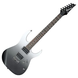 Ibanez RG421 Series 6-String Electric Guitar Pearl Black Fade Metallic 