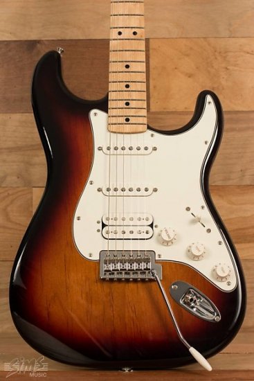 fender standard stratocaster hss sunburst