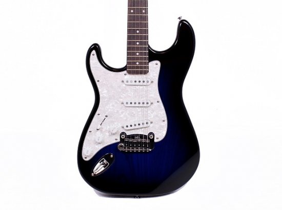 G&L Tribute Legacy Left-Handed Blue Burst Electric Guitar w