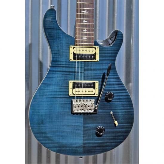 PRS Paul Reed Smith SE Custom 22 Whale Blue Tremolo Guitar & Gig ...