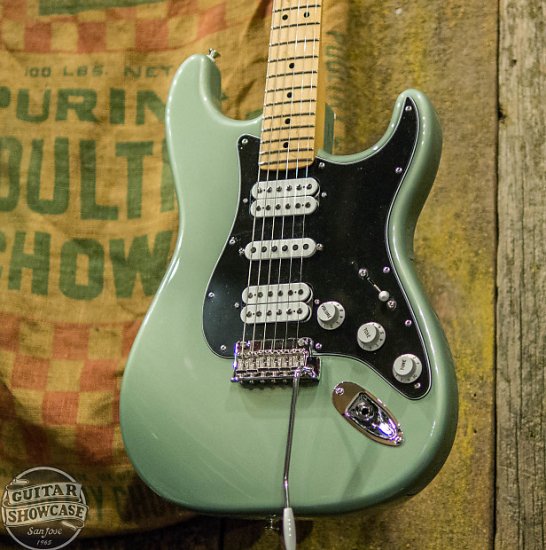 Sage green deals player stratocaster