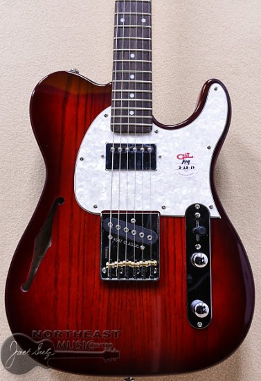 G&L Tribute ASAT Classic Bluesboy Semi-Hollow - Red Burst ギター -  輸入ギターなら国内最大級Guitars Walker（ギターズ　ウォーカー）