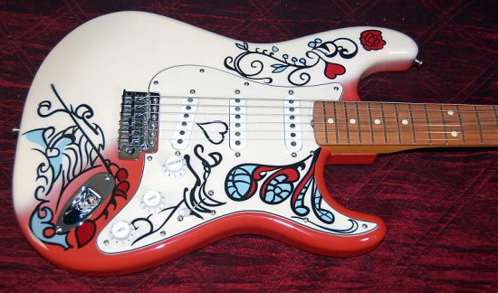 NEW! Fender Jimi Hendrix Monterey Stratocaster Pau Ferro ...