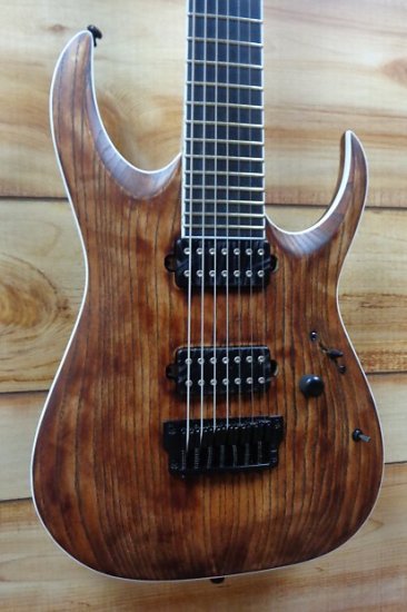 New Ibanez Iron Label RGAIX7U 7 String Ebony Fingerboard Antique Brown  Stained w/Gigbag ギター - 輸入ギターなら国内最大級Guitars Walker（ギターズ　ウォーカー）
