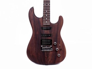 G&L USA Custom Legacy HSS RMC Monkey Pod Wood Electric Guitar w/ Case 