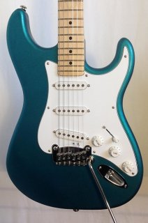 G&L USA Legacy Empress Emerald Blue Electric Guitar with Hardshell Case 6.5 lbs 