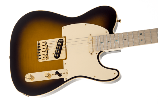 NEW! Fender Richie Kotzen Telecaster Brown Sunburst - Flame Top ...