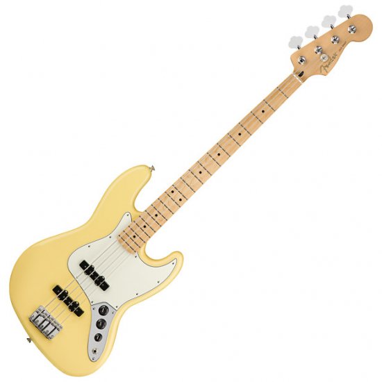 Fender Player Jazz Bass Maple FB Buttercream Electric Bass ギター -  輸入ギターなら国内最大級Guitars Walker（ギターズ　ウォーカー）