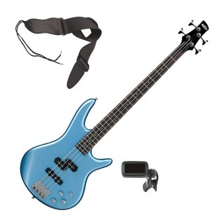 Ibanez GSR200 4-String Bass Guitar - Soda Blue BONUS PAK 