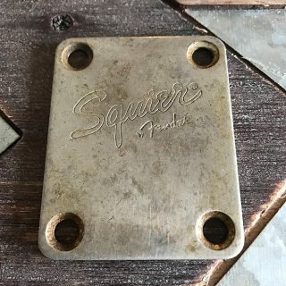 Fender/Real Life Relics Aged Relic Squire Neck Plate  Aged Nickel 送料無料