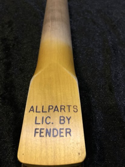未使用 ALLPARTS製Fenderフェンダーストラトキャスター9.5C22 XJ 