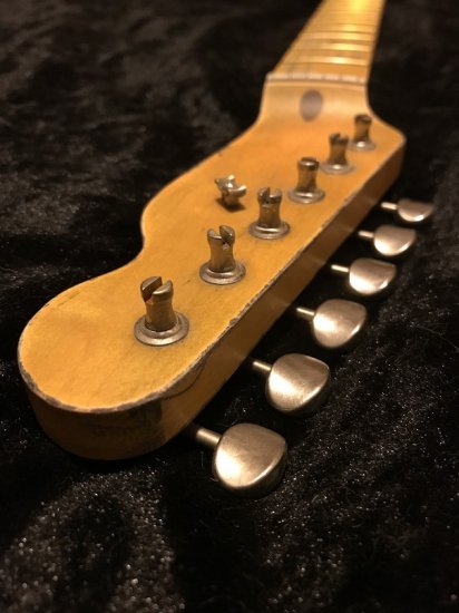 ALLPARTS製Fenderフェンダーテレキャスター 9.5FAT C レリック加工