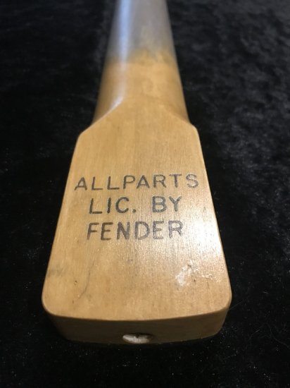 ALLPARTS製FenderフェンダーストラトキャスターCBS7.25C レリック加工