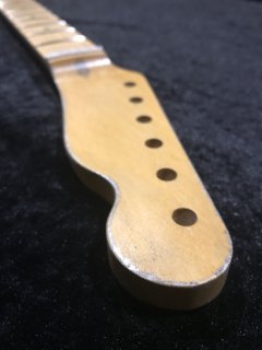 ALLPARTS製Fenderフェンダーテレキャスター 9.5C レリック加工　メイプル　ヴィンテージ ギターネック
