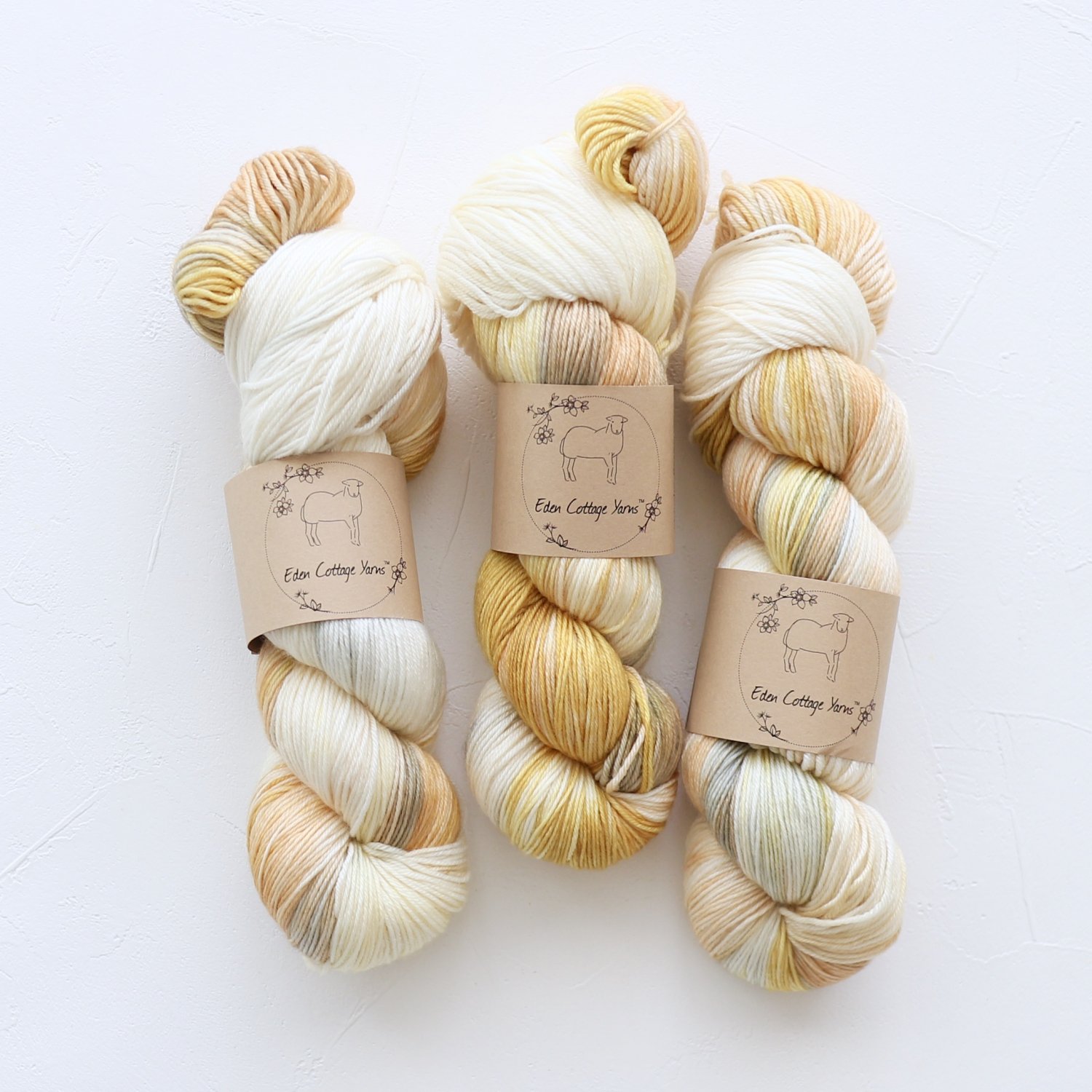 【Eden Cottage Yarns】<br>Pendle 4ply<br>Dyepot Luck