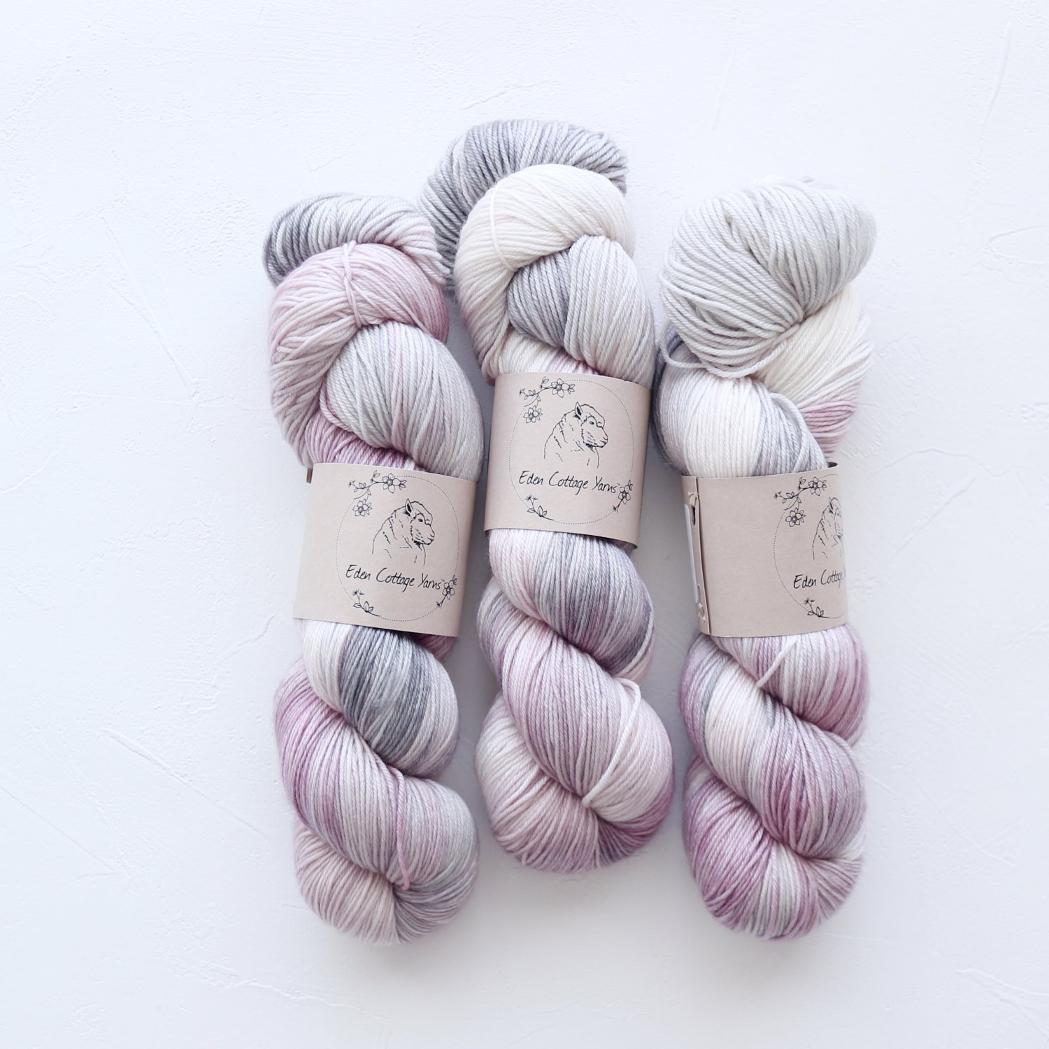 【Eden Cottage Yarns】<br>Pendle 4ply<br>Japanese Anemone