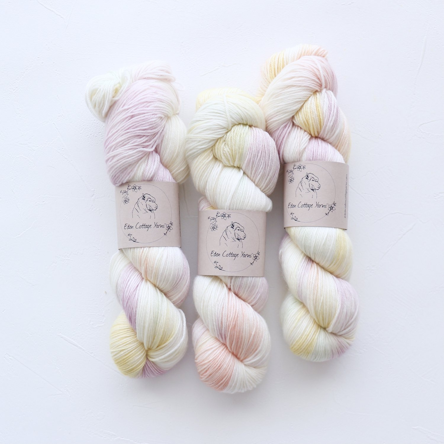 Eden Cottage Yarns<br>Pendle 4ply<br>Spring Bulbs