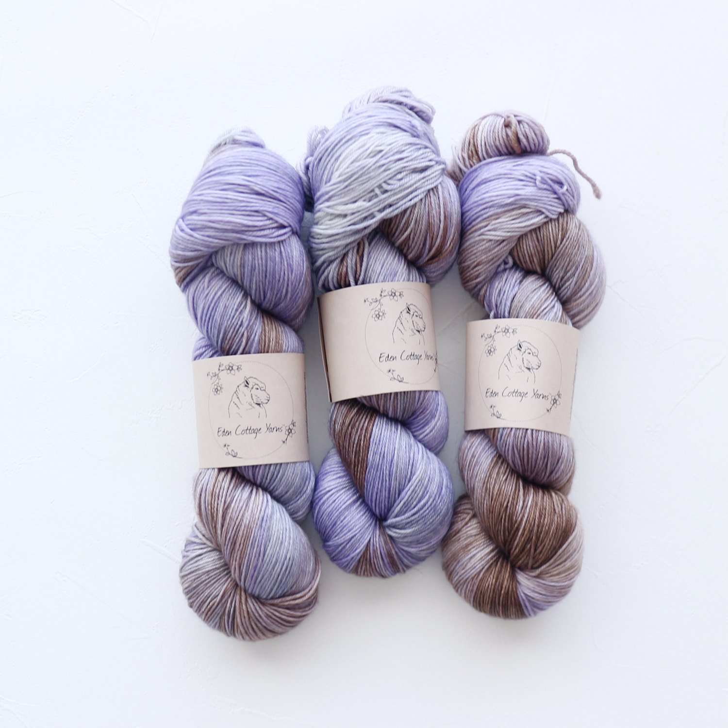 Eden Cottage Yarns<br>Pendle 4ply<br>Bluebell Woods