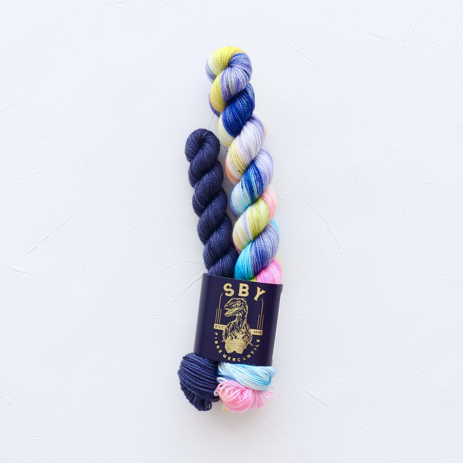 Shirley Brian Yarns<br>Sock Sets<br>Introverts Unite...At Home on Your Own with Navy Mini