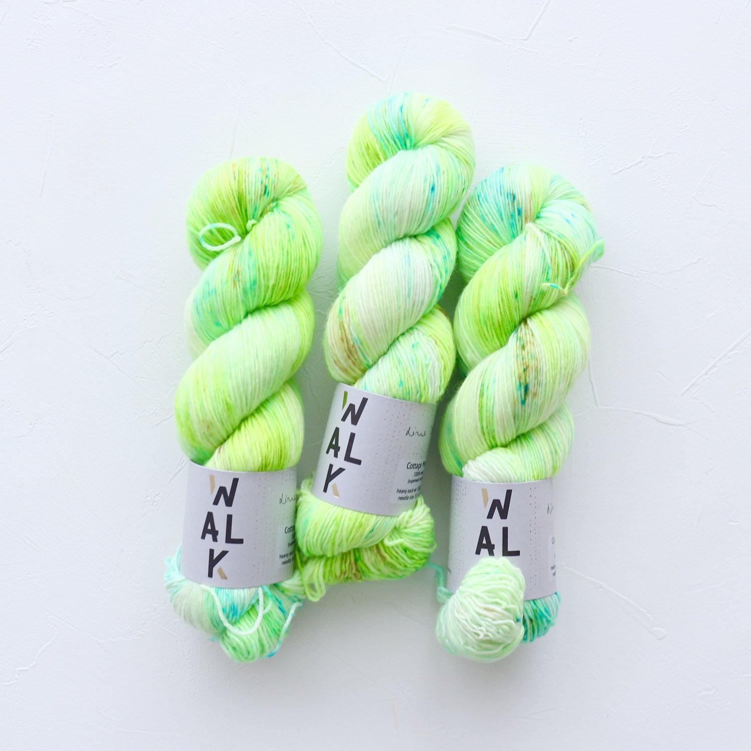 【WalkCollection】<br>Cottage Merino<br>LIME DROPS