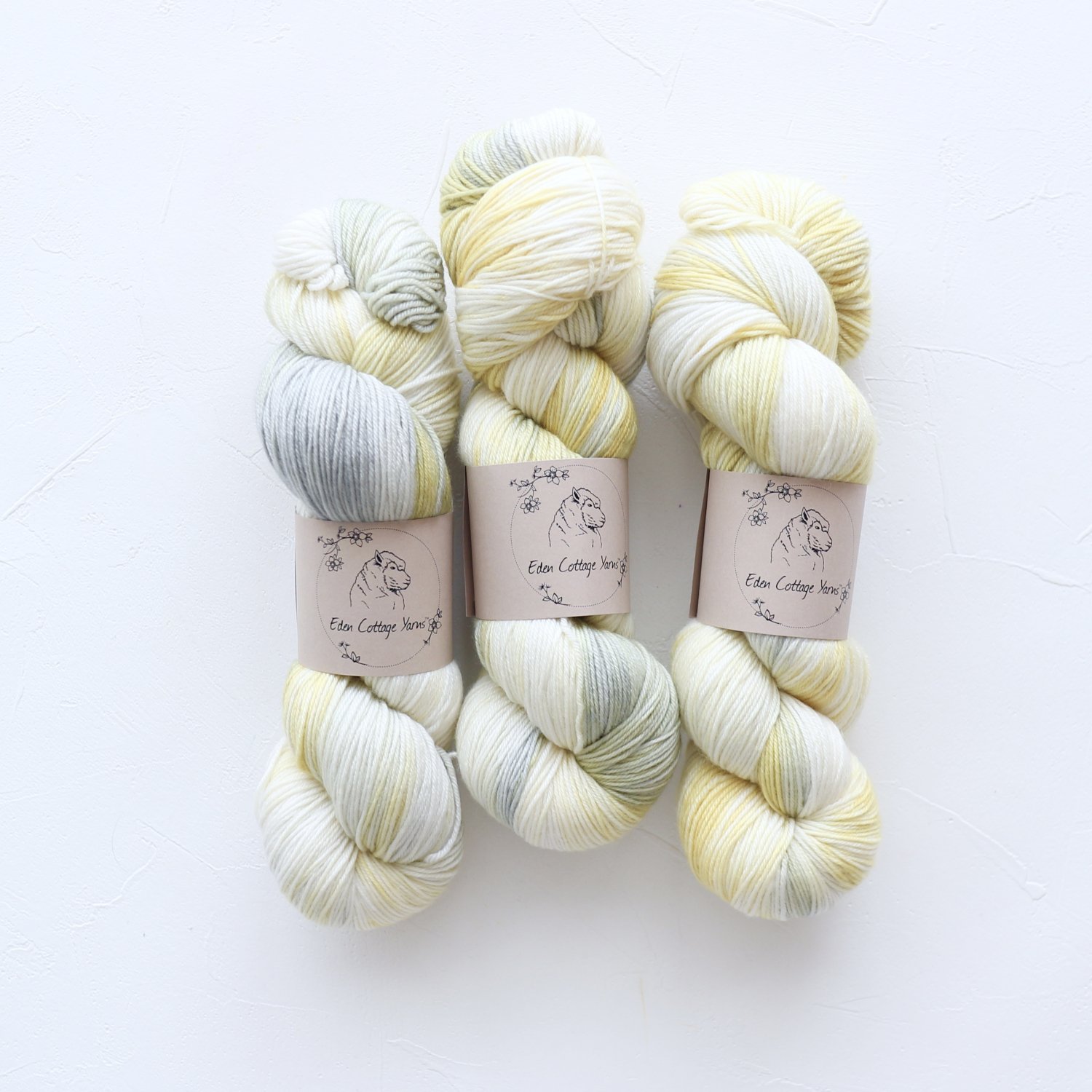 【Eden Cottage Yarns】<br>Pendle 4ply<br>Goldfinch