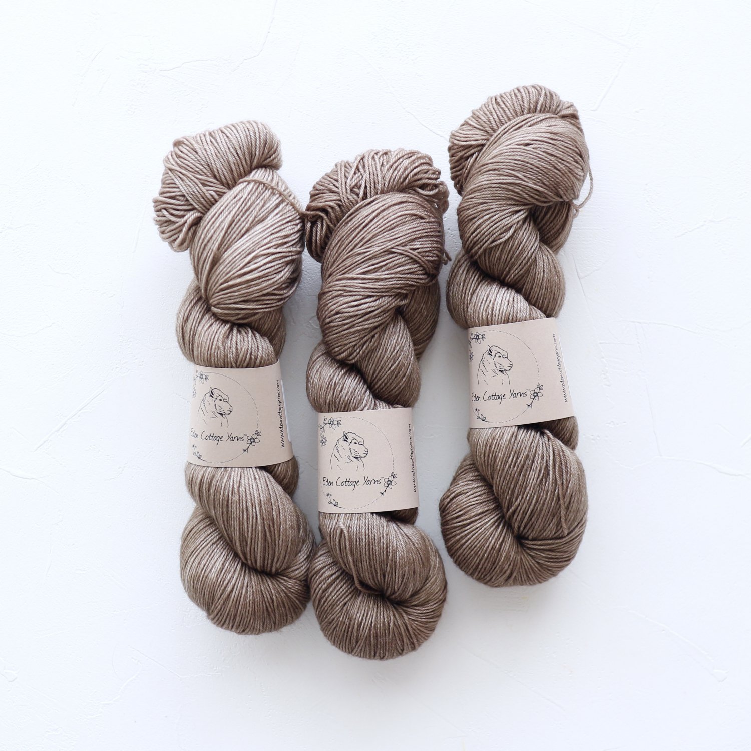 【Eden Cottage Yarns】<br>Pendle 4ply<br>Clay
