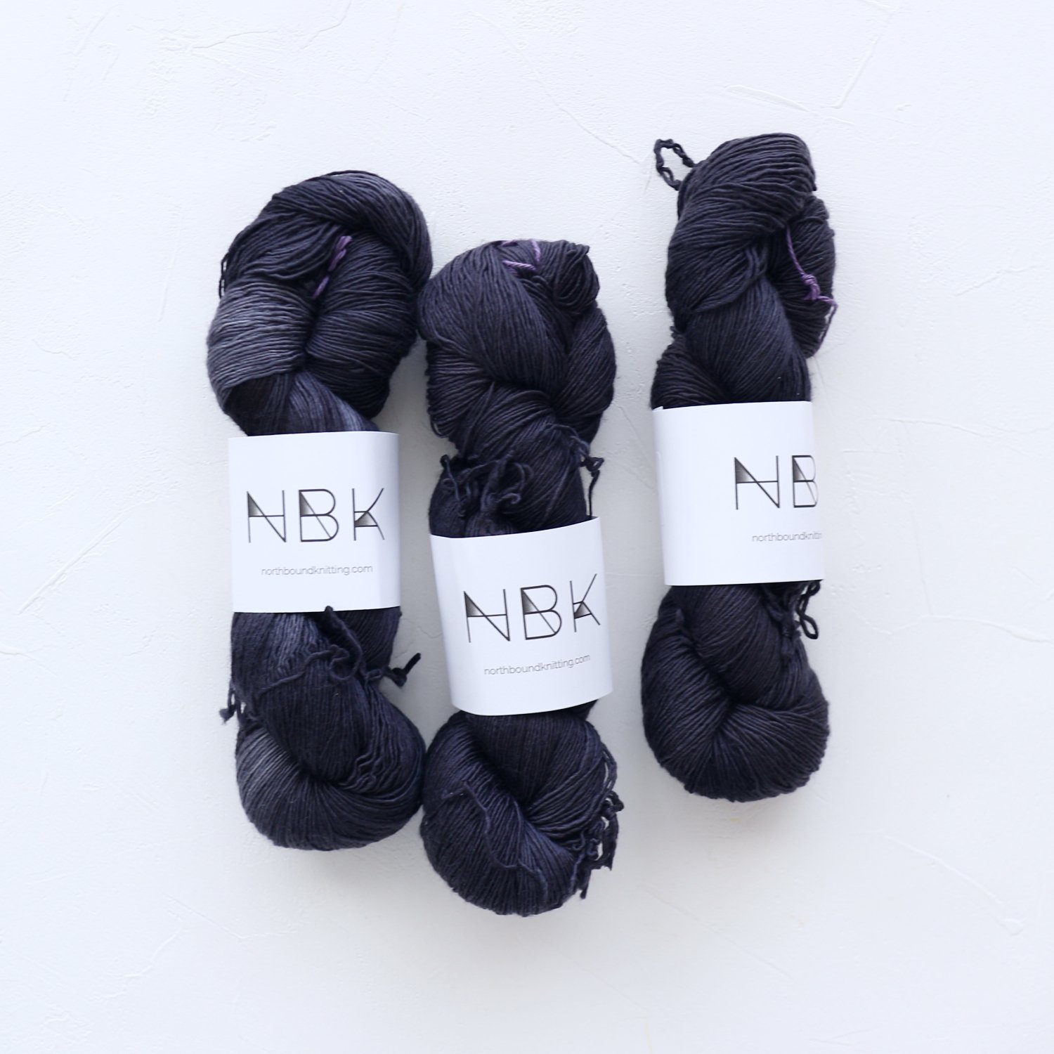 Northbound Knitting<br>Merino Fingering Singles<br>JET