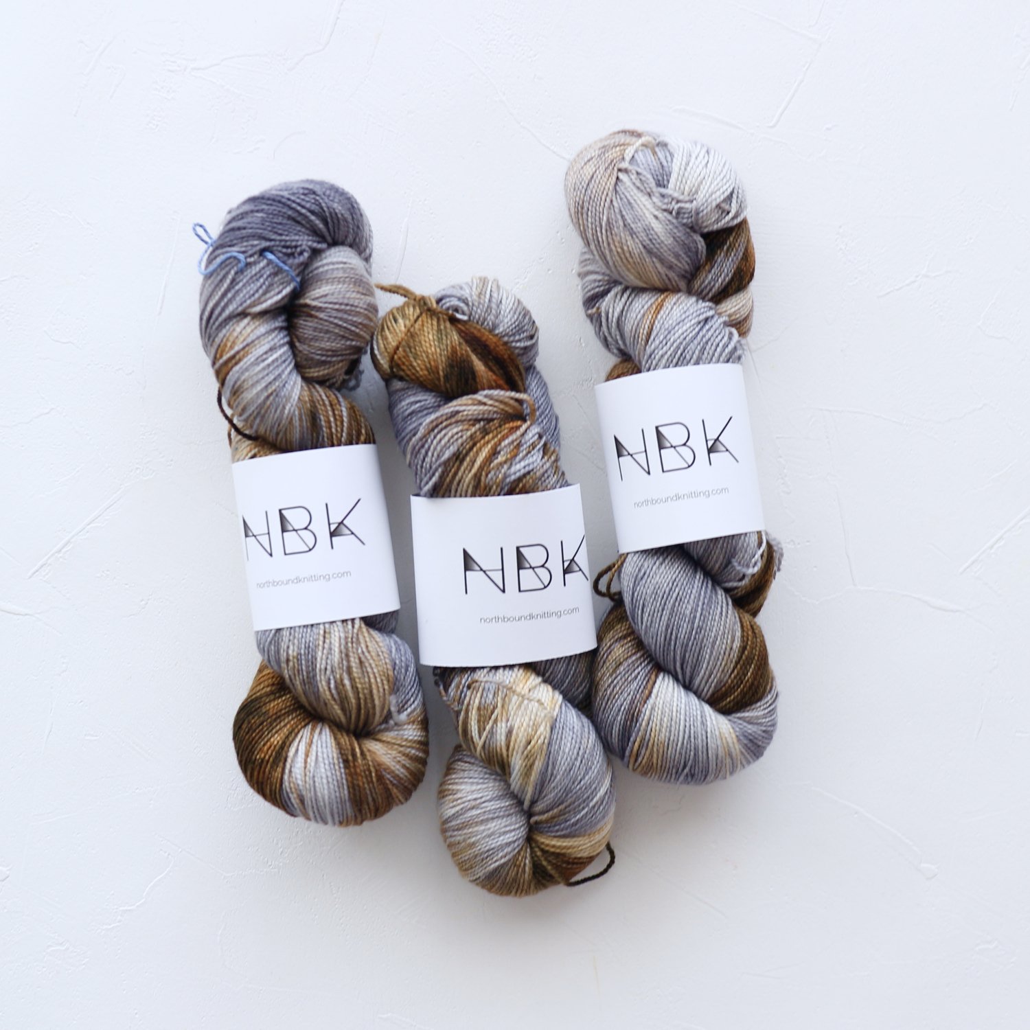 【Northbound Knitting】<br>Superwash Merino Fingering<br>METALLURGY