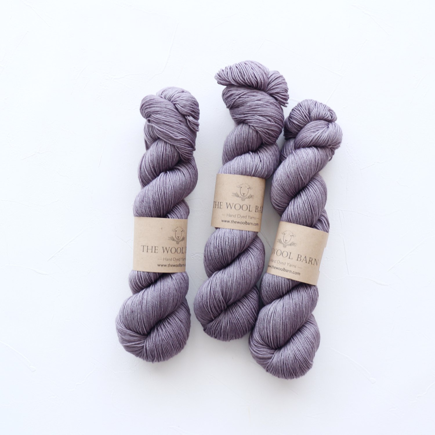 【TheWoolBarn】<br>Smooth Sock 4ply<br>Misty Mauve
