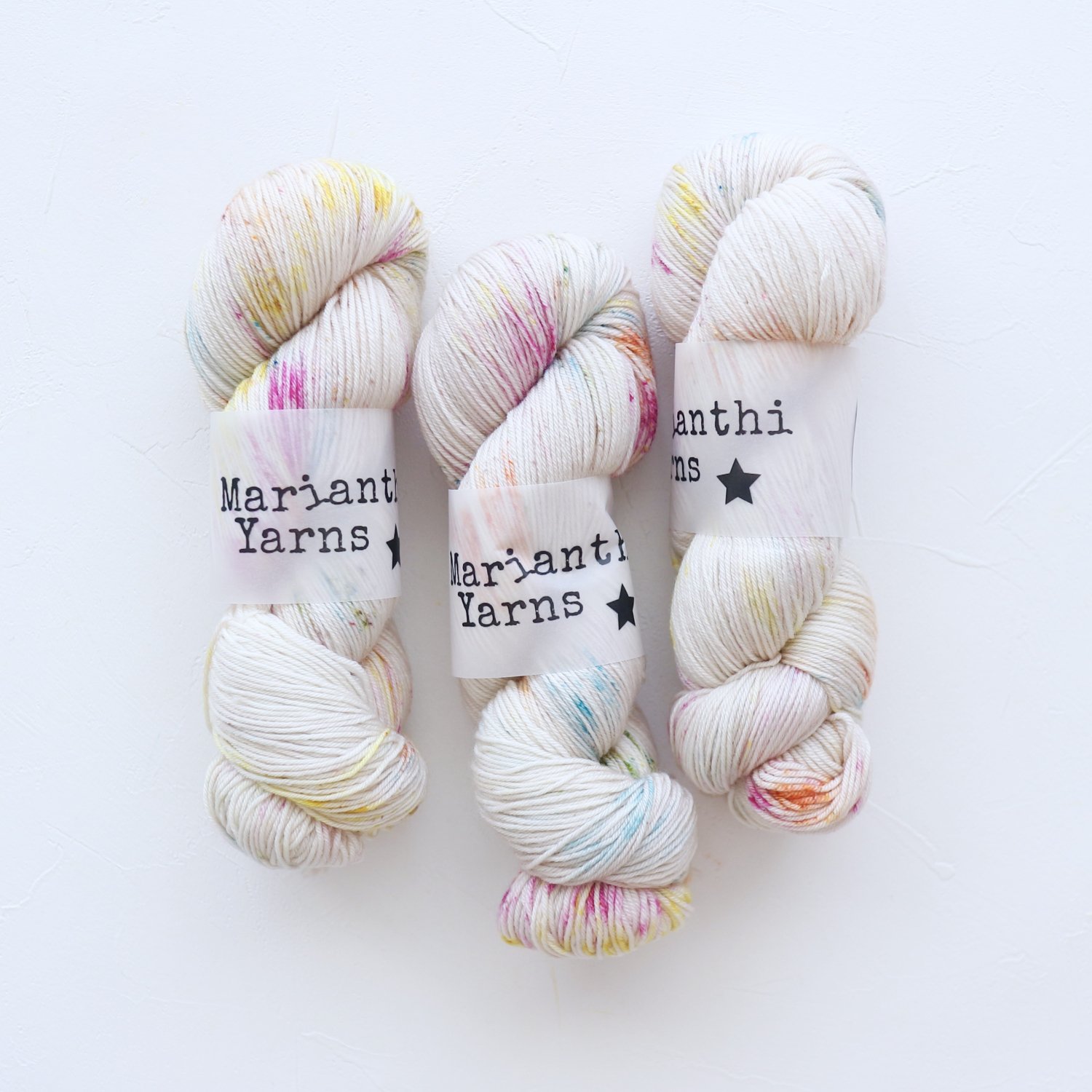 【Marianthi Yarns】<br>Deluxe Sock<br>Dried Flowers
