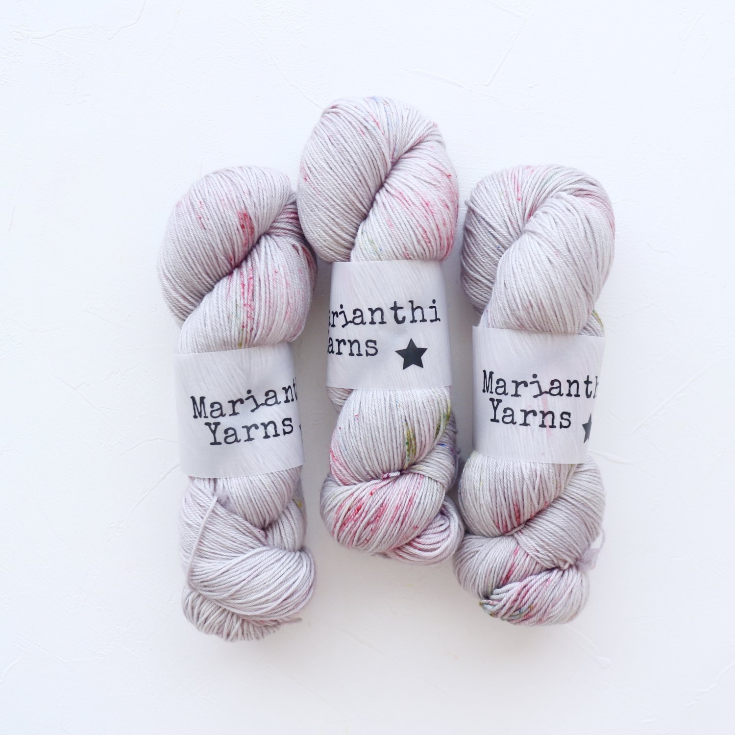 【Marianthi Yarns】<br>Deluxe Sock<br>Stone Roses