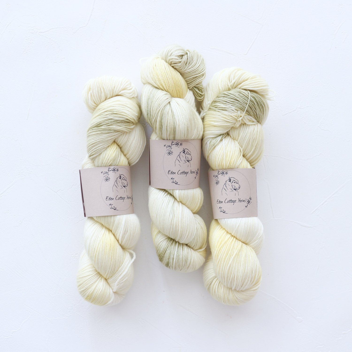 Eden Cottage Yarns<br>Pendle 4ply<br>Buttercup