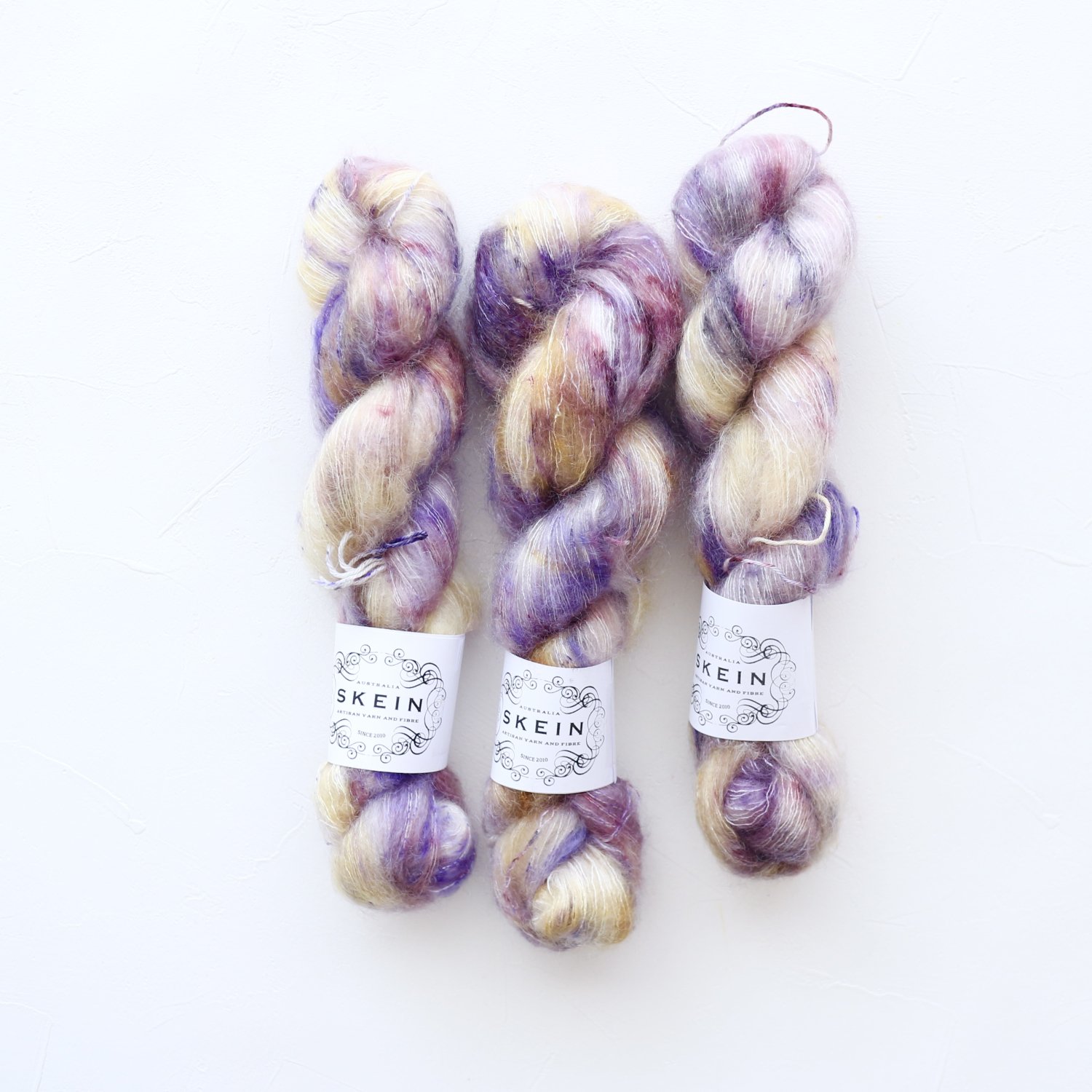 【Skein Yarn】<br>Mohair Silk Lace<br>Dewdrops