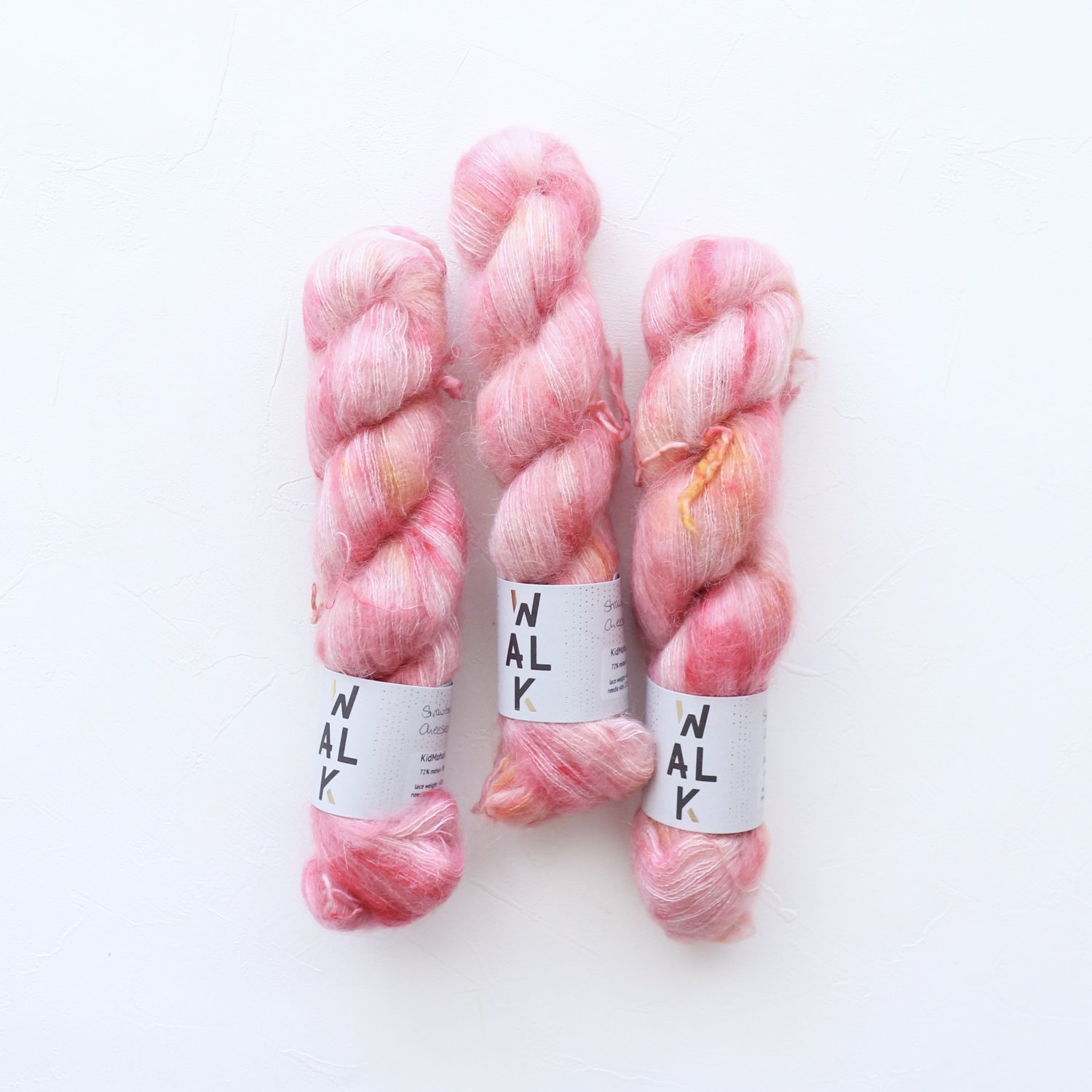 【WalkCollection】<br>KidMohair Lace<br>STRAWBERRY CHEESECAKE