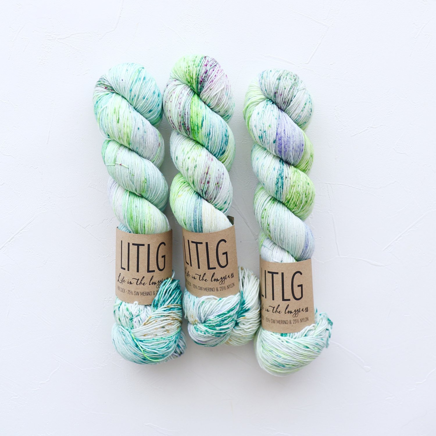【LIFE IN THE LONGGRASS】<br>Fine Sock<br>Chlorophyll