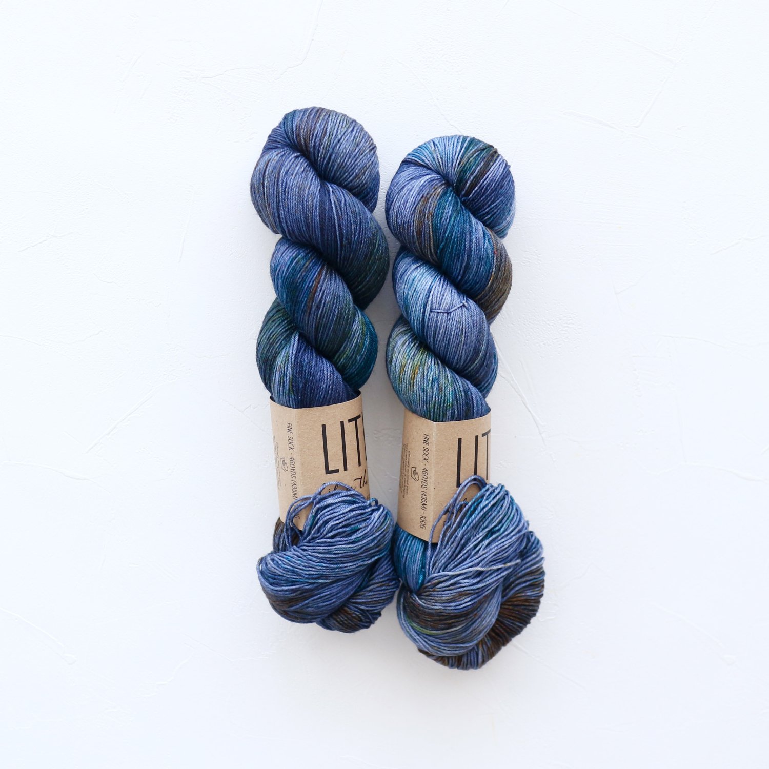 LIFE IN THE LONGGRASS<br>Fine Sock<br>Blue Silver