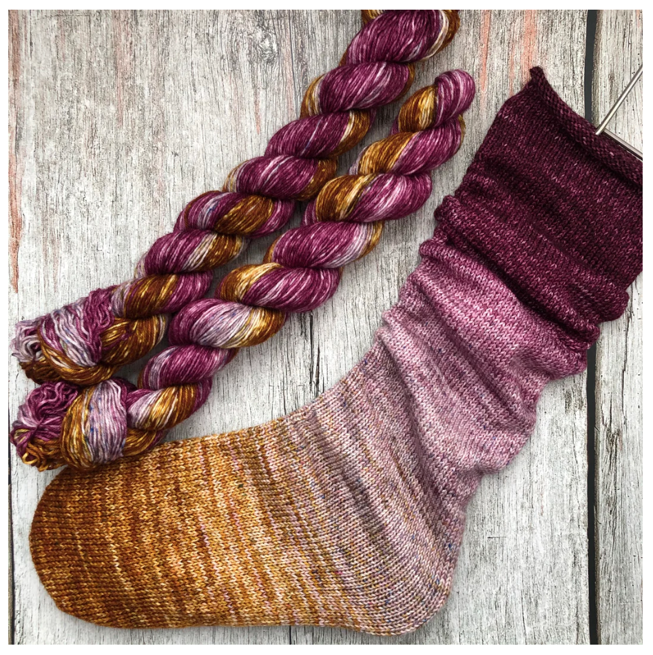 【Shirley Brian Yarns】<br>Deconstructed Fade Sock Set<br>Love For Analogue