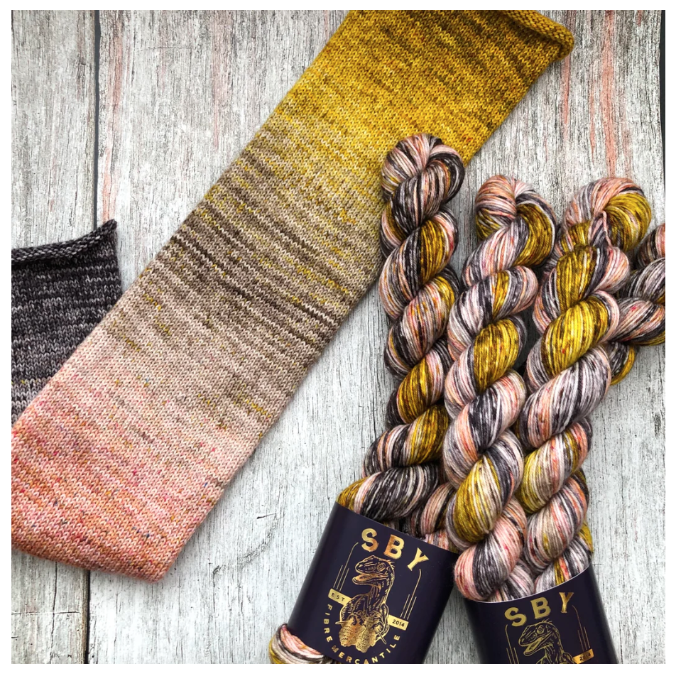 【Shirley Brian Yarns】<br>Deconstructed Fade Sock Set<br>Pour Myself a Cup of Ambition