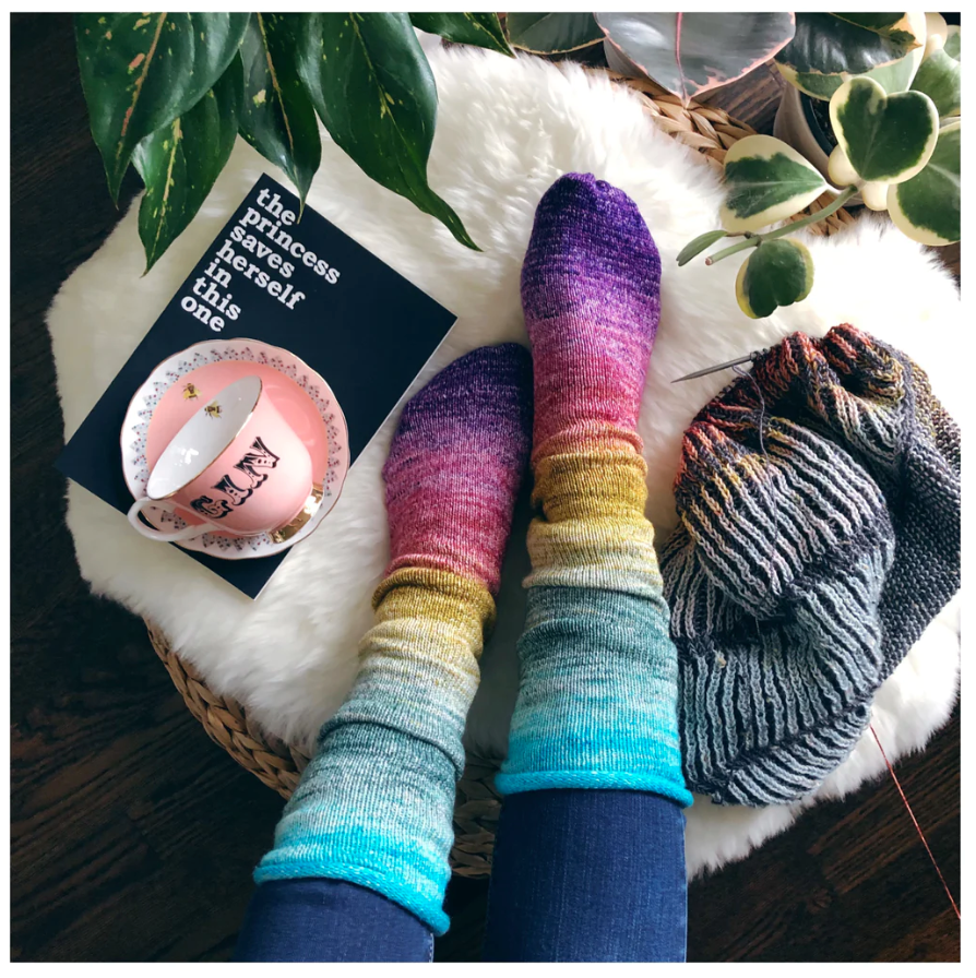 【Shirley Brian Yarns】<br>Deconstructed Fade Sock Set<br>Don't Procrastinate