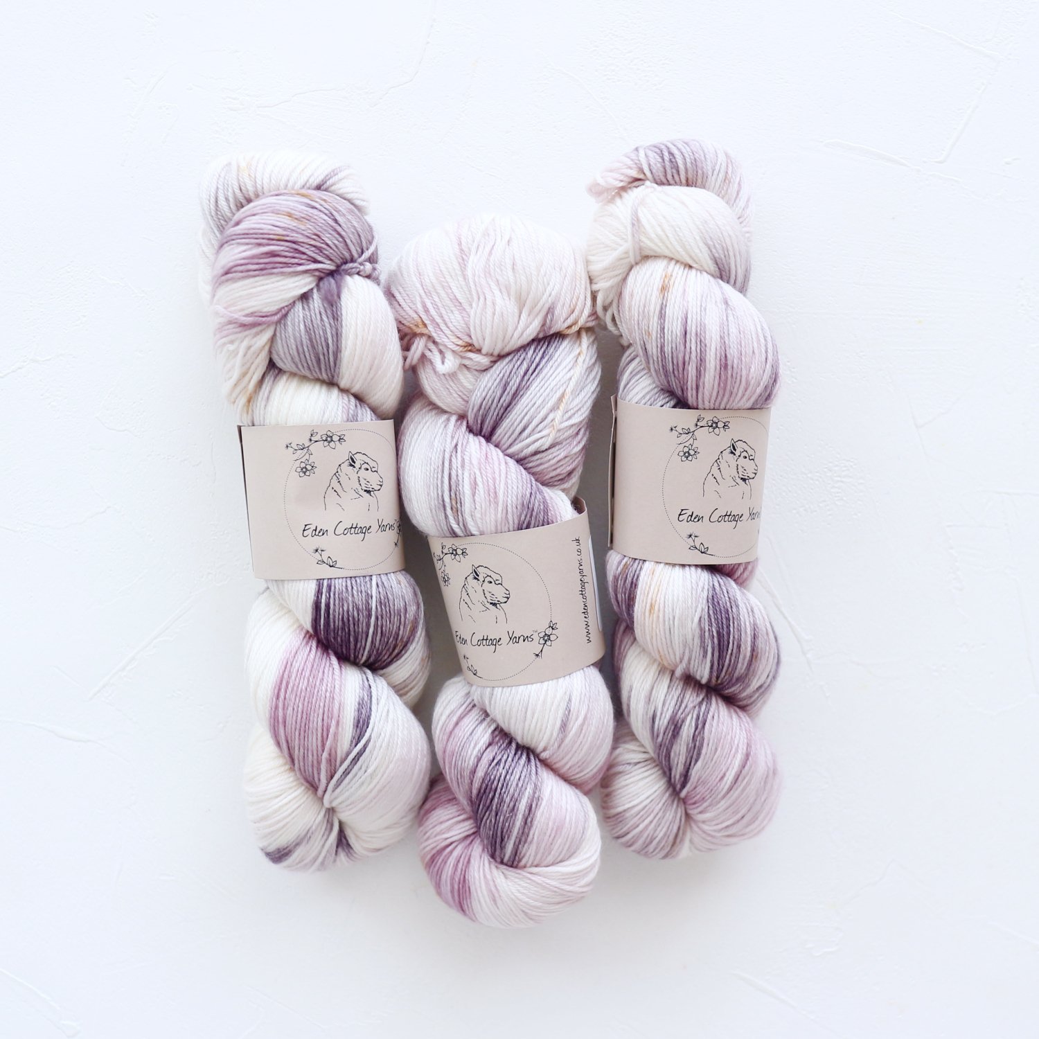 【Eden Cottage Yarns】<br>Pendle 4ply<br>Wild Orchid