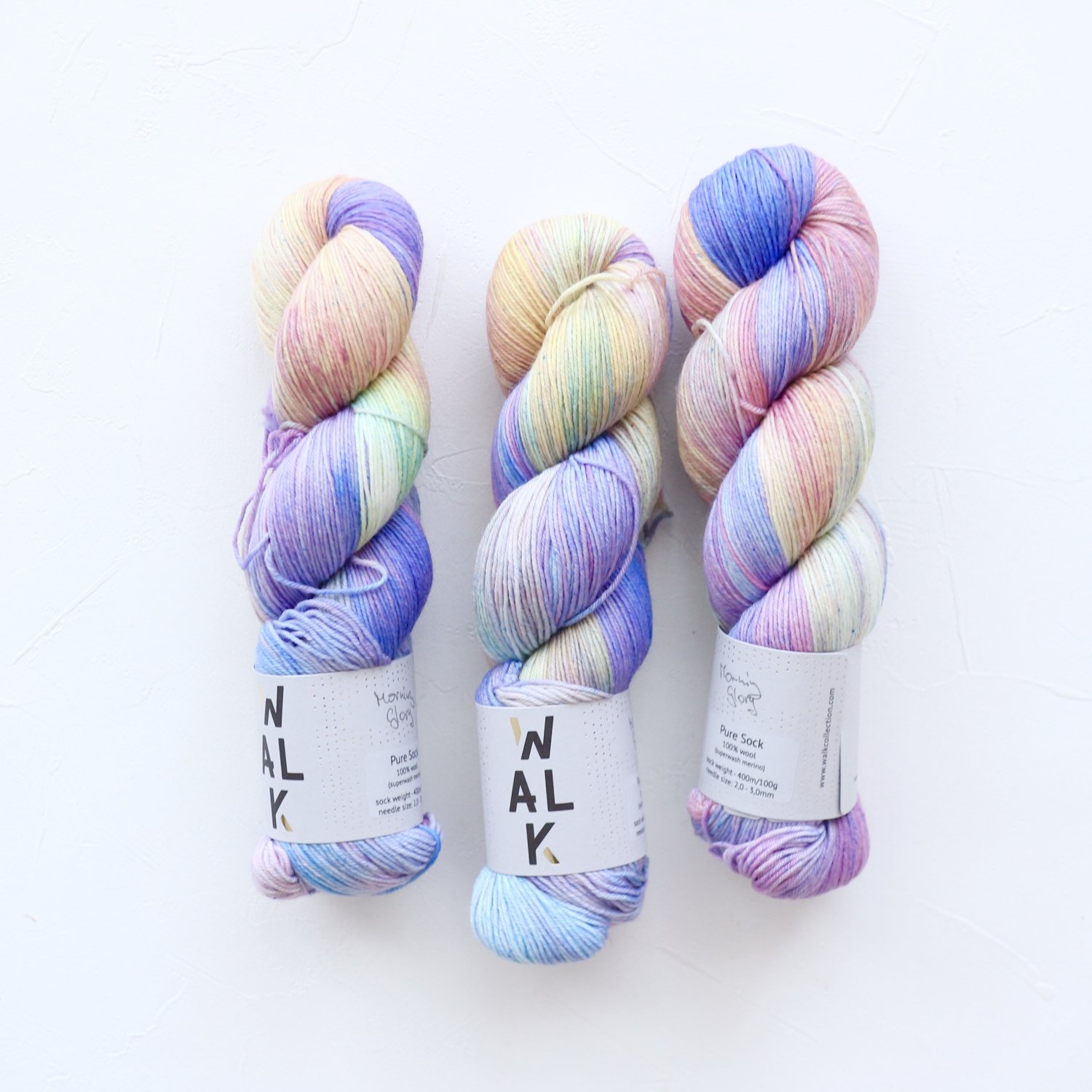 【WalkCollection】<br>Pure Sock<br>MORNING GLORY