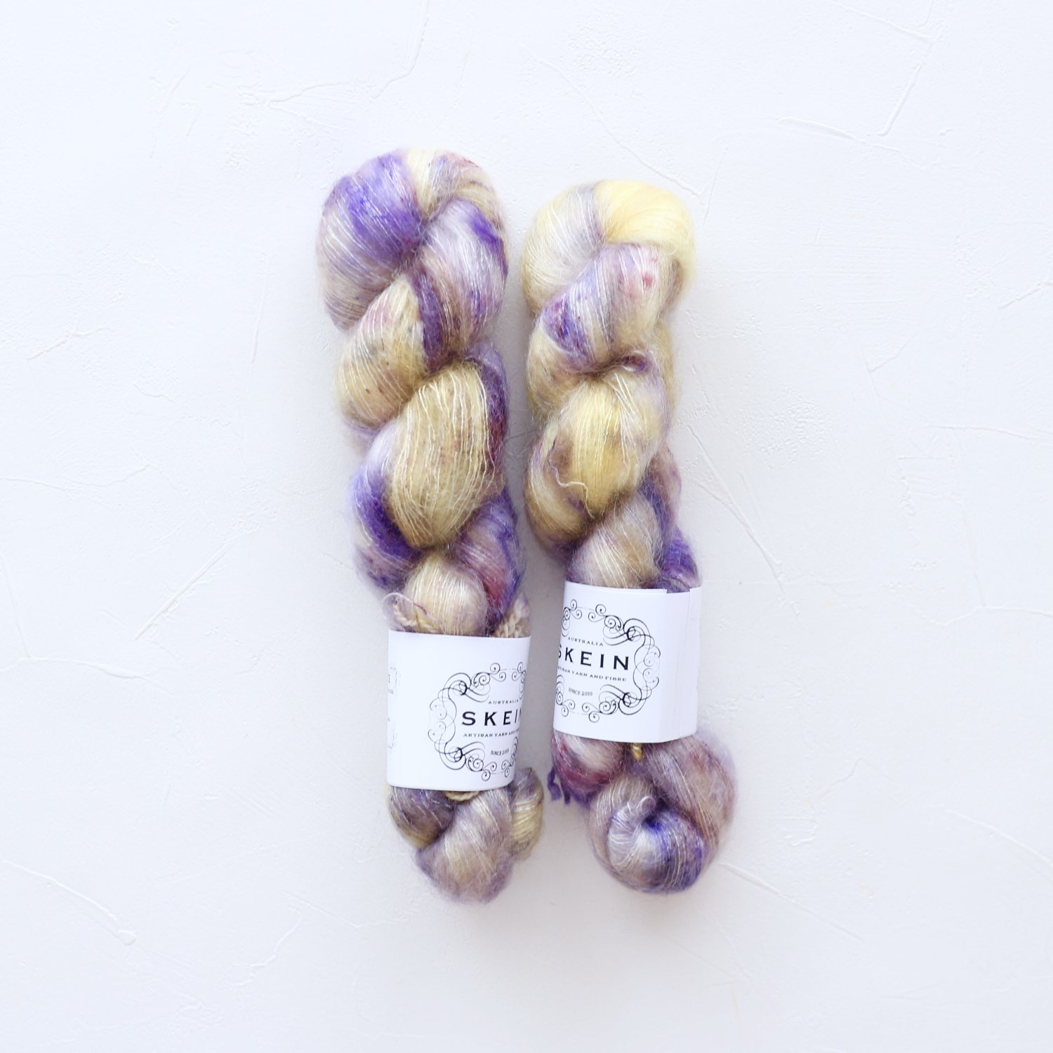 Skein Yarn<br>Mohair Silk Lace<br>Dewdrops