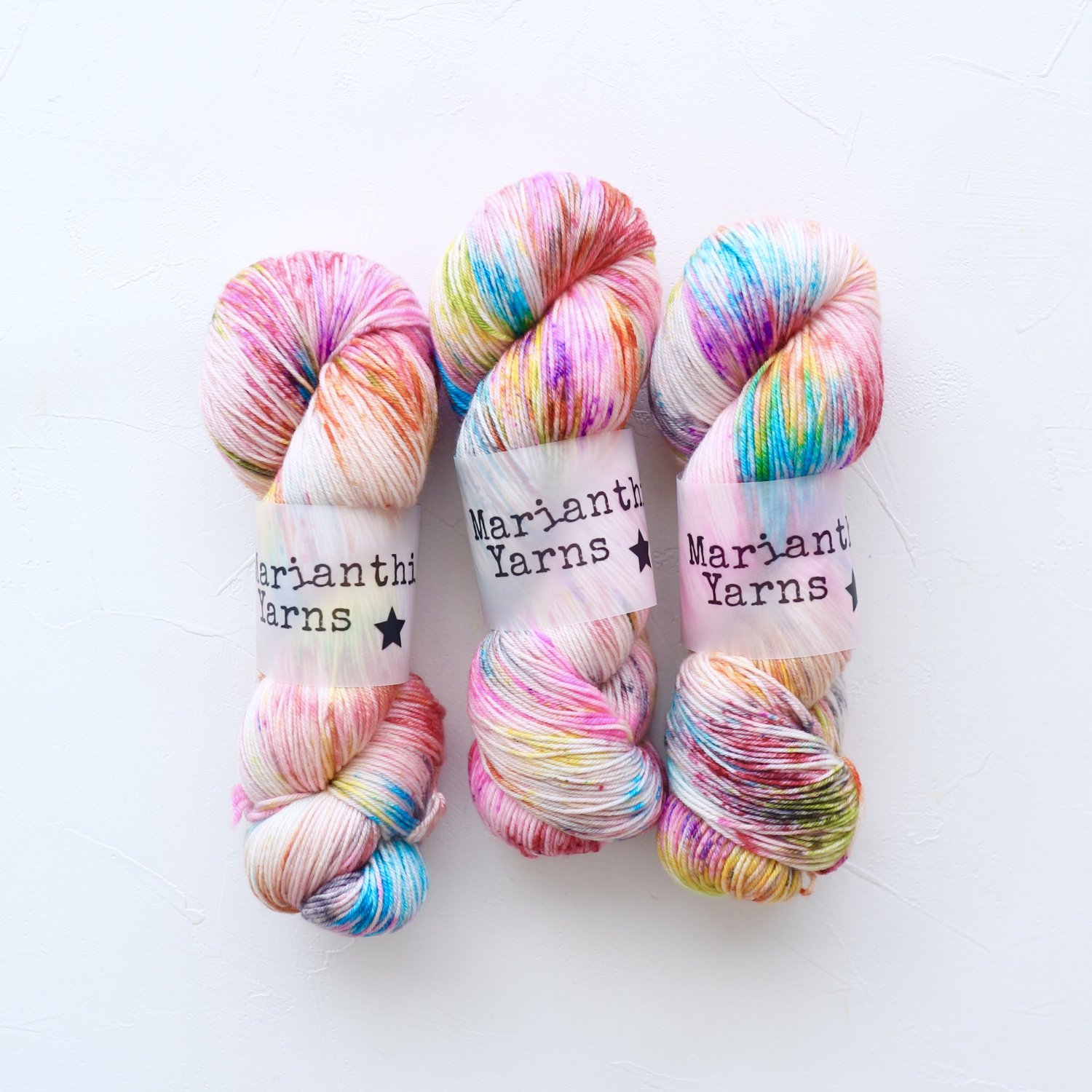 【Marianthi Yarns】<br>Deluxe Sock<br>Flowers